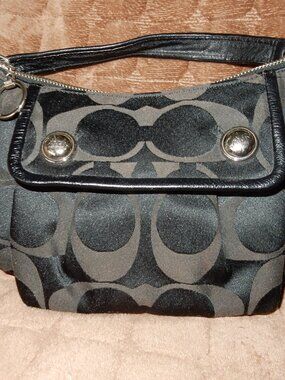 Coach black bag